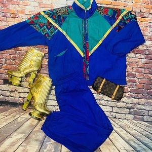 Active Frontier Vintage Windbreaker Suit